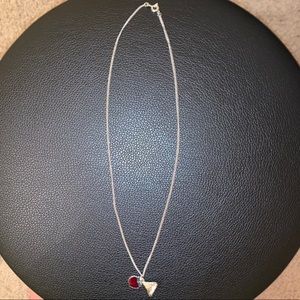 Hershey Kiss & apple necklace